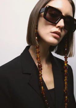 Kaleos ROUND CHAIN 1 BROWN New